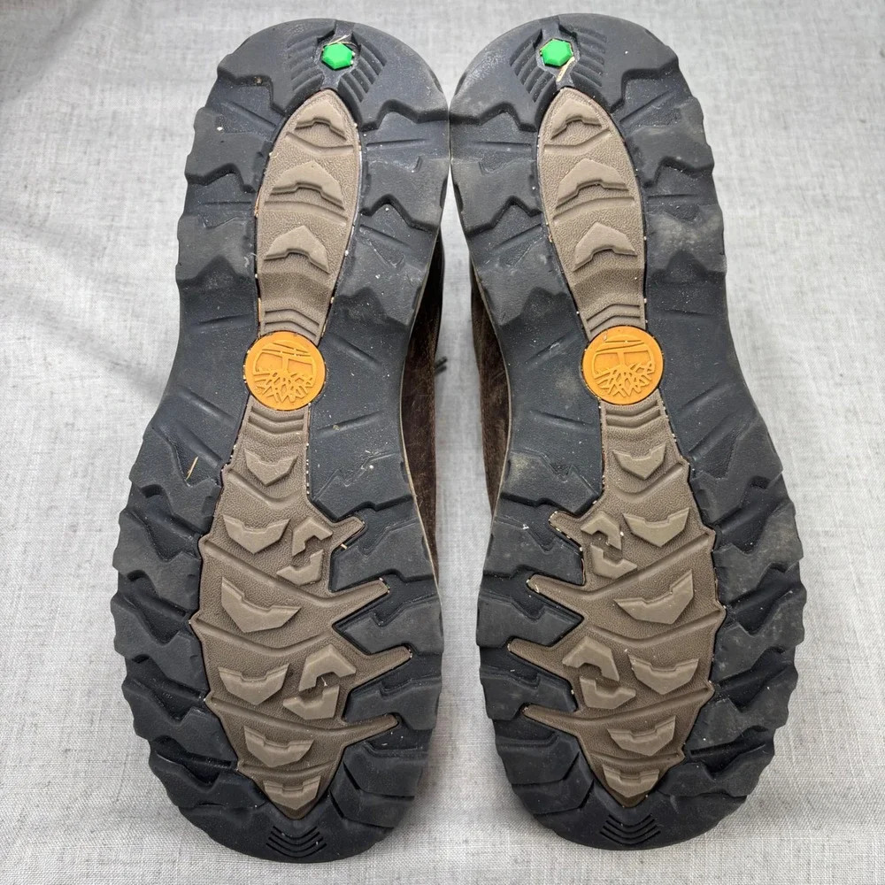 Timberland Chocorua Hiking Boots Brown Leather Gore-Tex Waterproof Men's Size 12